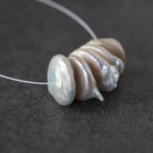 13mm Freshwater Pearl Baroque Coin Beads 5 Beads Natural Gemstone for DIY Jewelry Making