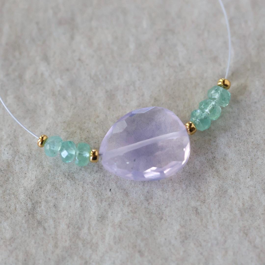 14mm Natural Scapolite Faceted Bead Paraiba Blue Tourmaline Faceted Rondelle Lavender Quartz Gemstone for DIY Jewelry Making