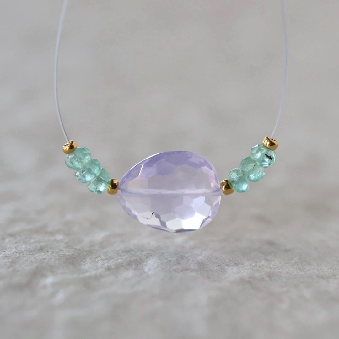 14mm Natural Scapolite Faceted Bead Paraiba Blue Tourmaline Faceted Rondelle Lavender Quartz Gemstone for DIY Jewelry Making