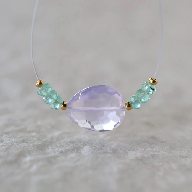 14mm Natural Scapolite Faceted Bead Paraiba Blue Tourmaline Faceted Rondelle Lavender Quartz Gemstone for DIY Jewelry Making