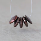 15mm Freshwater Pearl Beads Copper Coin Pearls Baroque 5 Beads Natural Gemstone for DIY Jewelry Making