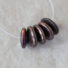 15mm Freshwater Pearl Beads Copper Coin Pearls Baroque 5 Beads Natural Gemstone for DIY Jewelry Making