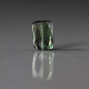 Large Green Tourmaline Faceted Bead 15mm x 10mm Nugget Stone Chunk Gemstone Bead for Jewelry Making Beading Craft Gift Beads