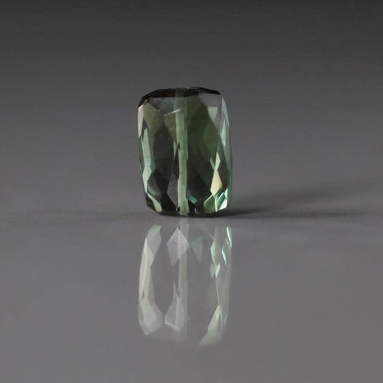 Large Green Tourmaline Faceted Bead 15mm x 10mm Nugget Stone Chunk Gemstone Bead for Jewelry Making Beading Craft Gift Beads