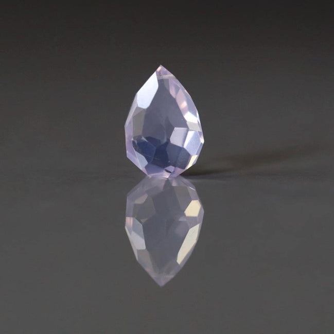 16mm Natural Scapolite Briolette Bead Faceted Teardrop 1 Pcs Gemstone Beads Lavender quartz Jewelry Making DIY Necklace November birthstone