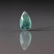 17mm Natural Green Fluorite Briolette Bead Faceted Teardrop 1 Pcs Gemstone Beads DIY Jewelry Making Necklace November birthstone