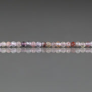 2mm 2.5mm Cacoxenite Micro Faceted Beads Super Seven 7 Genuine Beads 15