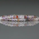 2-2.5mm Super Seven Beads - Tiny Faceted Round Natural Gemstone 15" Strand