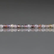 2-2.5mm Super Seven Beads - Tiny Faceted Round Natural Gemstone 15