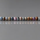 2–3mm Ruby Sapphire Beads – Faceted Rondelle Micro Gemstone - 4" Strand