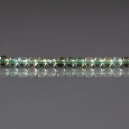 2.4mm Green Amethyst Beads Micro Faceted Beads 15