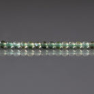 2.4mm Green Amethyst Beads - Tiny Faceted Round Natural Gemstone 15" Strand