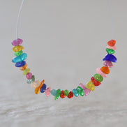 2-4mm Natural Ethiopian Disco Opal Chip Beads Smooth Colorful Opal Gemstone For DIY Jewelry Making