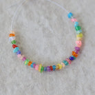 2-4mm Natural Ethiopian Disco Opal Chip Beads Smooth Colorful Opal Gemstone For DIY Jewelry Making