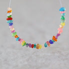 2-4mm Natural Ethiopian Disco Opal Chip Beads Smooth Colorful Opal Gemstone For DIY Jewelry Making