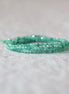 2.5mm AAA Emerald Faceted Beads Round Natural Raw Emerald Genuine Gemstone DIY Jewelry Making Spplies