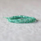2.5mm AAA Emerald Faceted Beads Round Natural Raw Emerald Genuine Gemstone DIY Jewelry Making Spplies