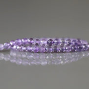 2.5mm AAA Amethyst Beads Micro Faceted Beads 15