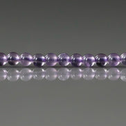 2.5mm AAA Amethyst Beads Smooth Beads 15