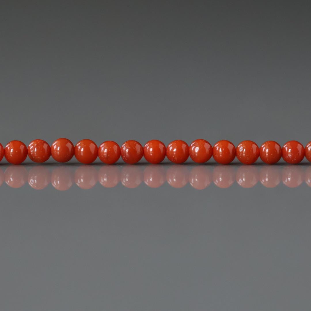 2.5mm Natural Orange Carnelian Smooth Beads 15" Genuine Gemstone Beads for Jewelry Making Beading Craft Gift Beads Self-Love Abundance