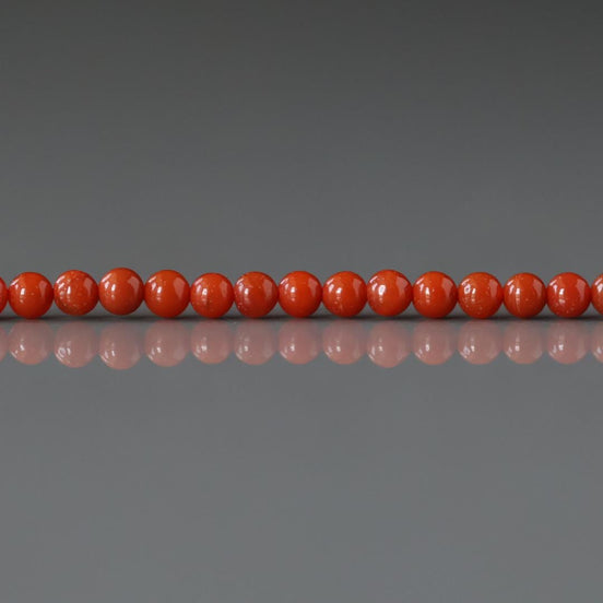 2.5mm Natural Orange Carnelian Smooth Beads 15" Genuine Gemstone Beads for Jewelry Making Beading Craft Gift Beads Self-Love Abundance