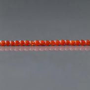 2.5mm Carnelian Beads – Tiny Smooth Round Natural Gemstone 15