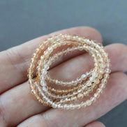 2.5mm Natural AAA Citrine Beads Faceted Round 15