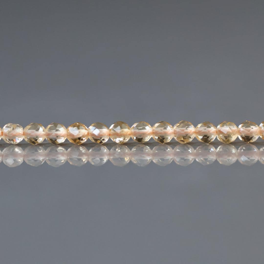 2.5mm Natural AAA Citrine Beads Faceted Round 15" Raw Genuine Gemstone Beads Jewelry Making Beading Craft Gift Beads November Birthstone