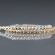 2.5mm Natural AAA Citrine Beads Faceted Round 15