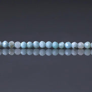 2.5mm Larimar Faceted Beads 15