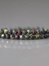 2.5mm Dragon Blood Jasper Beads ‚Äì Tiny Faceted Round Natural Gemstone 15" Strand