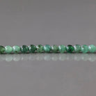 2.5mm Emerald Beads ‚Äì Tiny Smooth Round Natural Gemstone 15" Strand