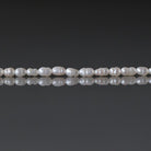 2.5mm Freshwater Pearl Beads - Tiny Rice Natural Pearl 13" Strand