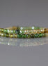 2.5mm Green Yellow Tourmaline Beads ‚Äì Tiny Faceted Round Natural Gemstone 15" Strand
