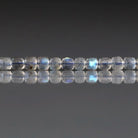 2.5mm Labradorite Beads – Tiny Faceted Cube Natural Gemstone 15" Strand