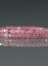 2.5mm Madagascar Rose Quartz Beads - Tiny Cube Natural Gemstone 7" Strand