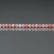 2.5mm Peruvian Pink Opal Beads Smooth 15