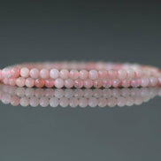 2.5mm Peruvian Pink Opal Beads Smooth 15