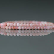 2.5mm Peruvian Pink Opal Beads - Round Smooth Natural Gemstone 15