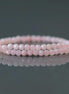 2.5mm Peruvian Pink Opal Beads – Tiny Smooth Round Natural Gemstone 15" Strand