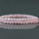 2.5mm Peruvian Pink Opal Beads – Tiny Smooth Round Natural Gemstone 15" Strand