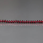 2.5mm AAA Pyrope Garnet Beads Smooth Beads 15
