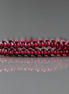 2.5mm Pyrope Garnet Beads – Tiny Smooth Round Natural Gemstone 15" Strand