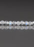 2.5mm Rainbow Moonstone Beads - Tiny Faceted Round Natural Gemstone 12.5" Strand