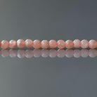 2.5mm Rhodochrosite Beads ‚Äì Tiny Smooth Round Natural Gemstone 15" Strand