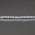 2.5mm Rock Quartz Beads – Tiny Faceted Round Natural Gemstone 12.5" Strand
