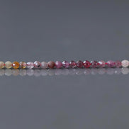 2.5mm Ruby Yellow Sapphire Micro Faceted Beads Genuine Small Beads 15