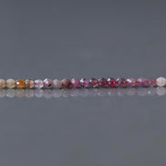 2.5mm Ruby Yellow Sapphire Beads ‚Äì Tiny Faceted Round Natural Gemstone 15