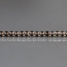 2.5mm Smoky Quartz Beads ‚Äì Tiny Smooth Round Natural Gemstone 15" Strand
