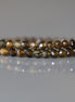 2.5mm Smoky Tourmaline Beads ‚Äì Tiny Faceted Round Natural Gemstone 15" Strand